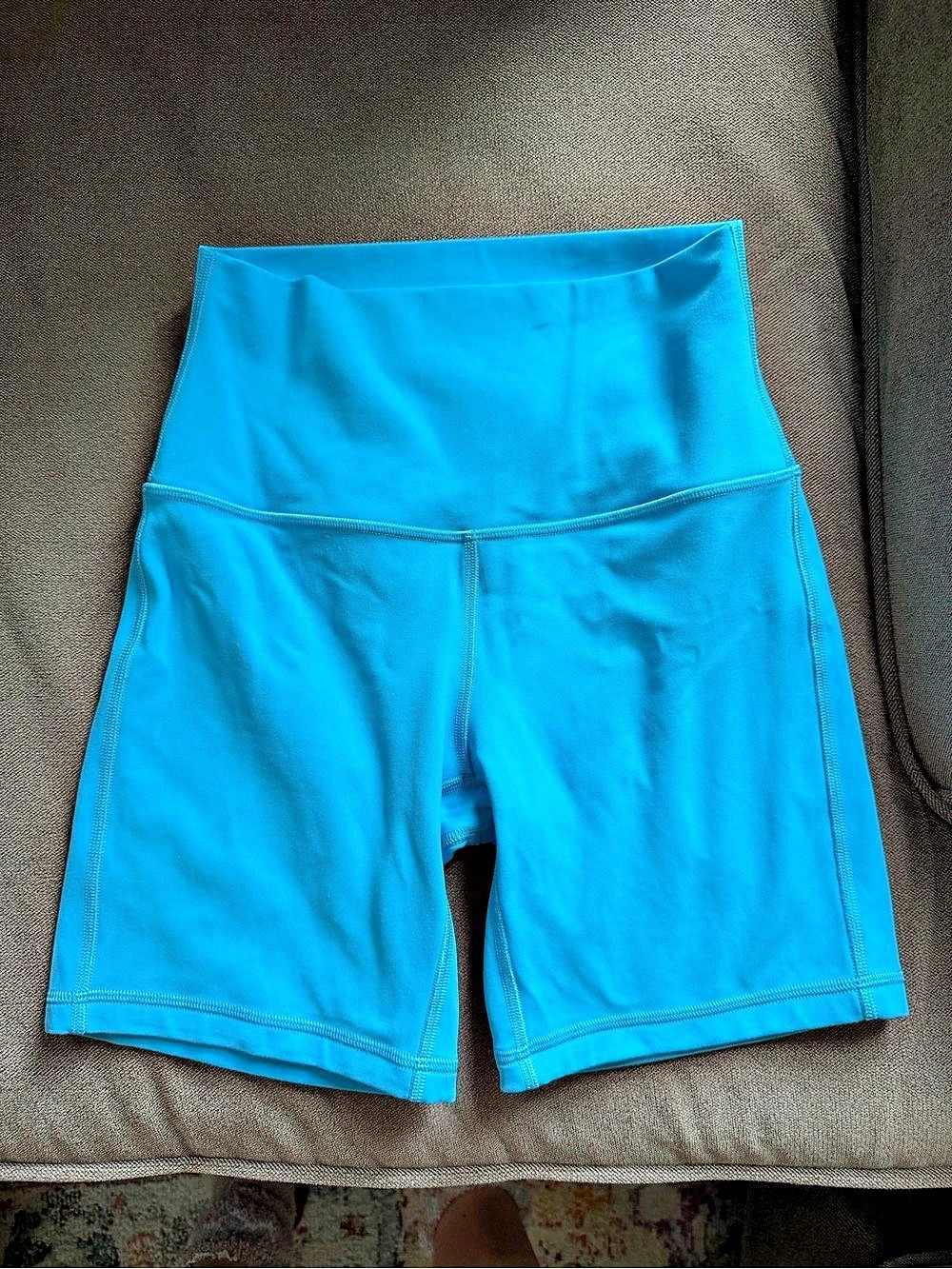 Lululemon Align High-Rise Short 6" Athletic Shorts Blue Size 4